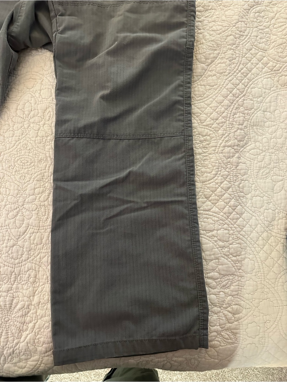 5.11 Tactical Gray/Green Cargo Pants Ripstop Utility, Hiking Workwear Women's 16 - Picture 3 of 14